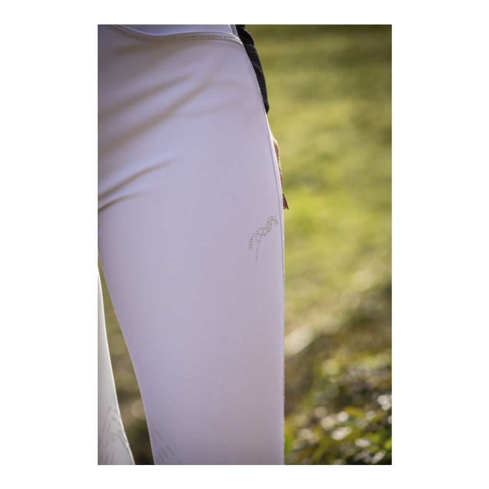 Pénélope ÉLÉGANCE - Pantalon siliconé Femme blanc