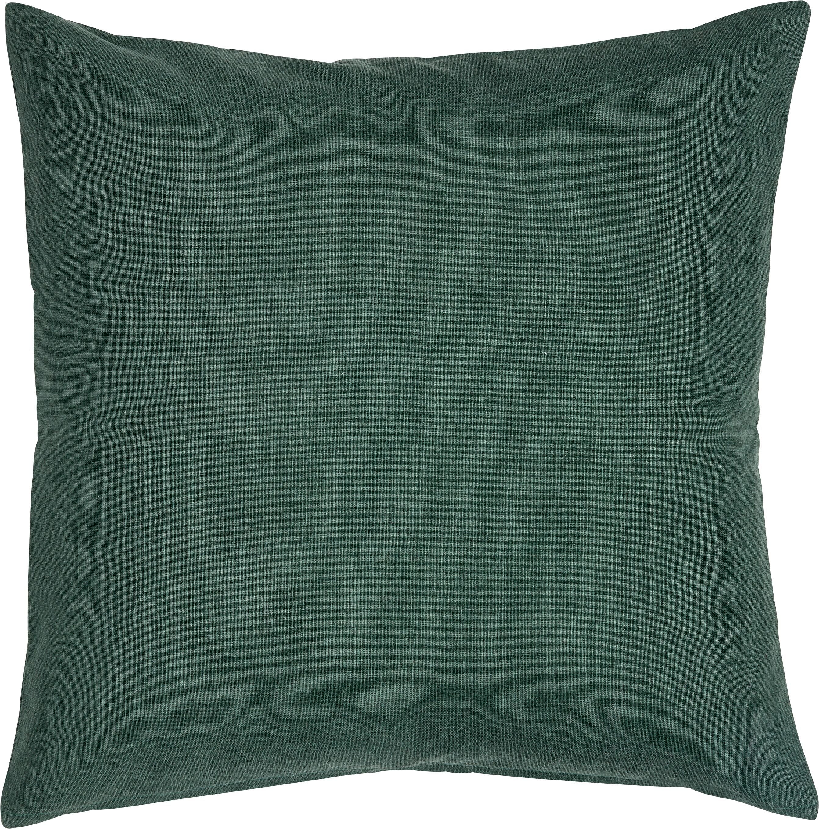 LEAF Zierkissen - grün / B: 45.0 cm x H: 45.0 cm