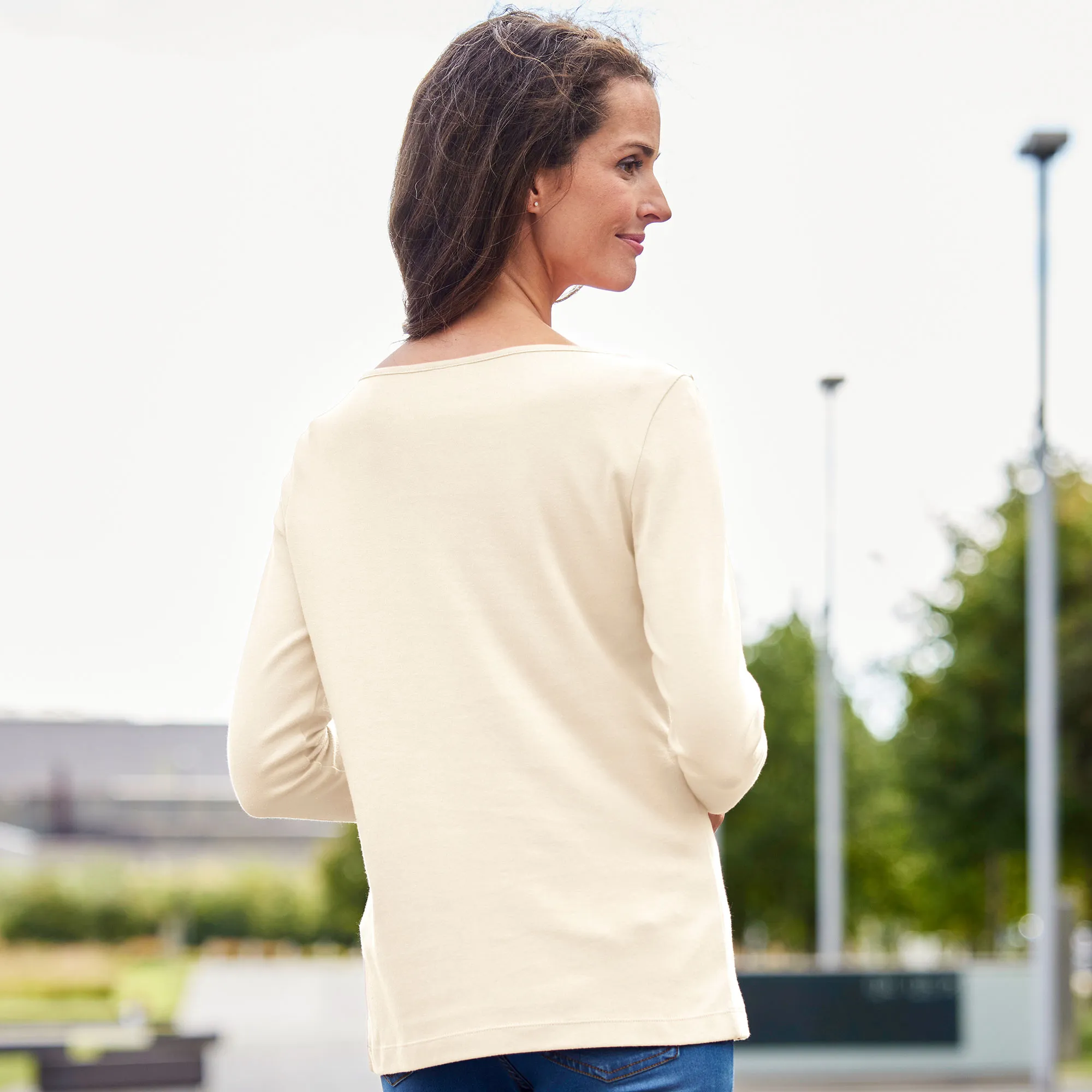 Damen-Shirt mit Baumwolle