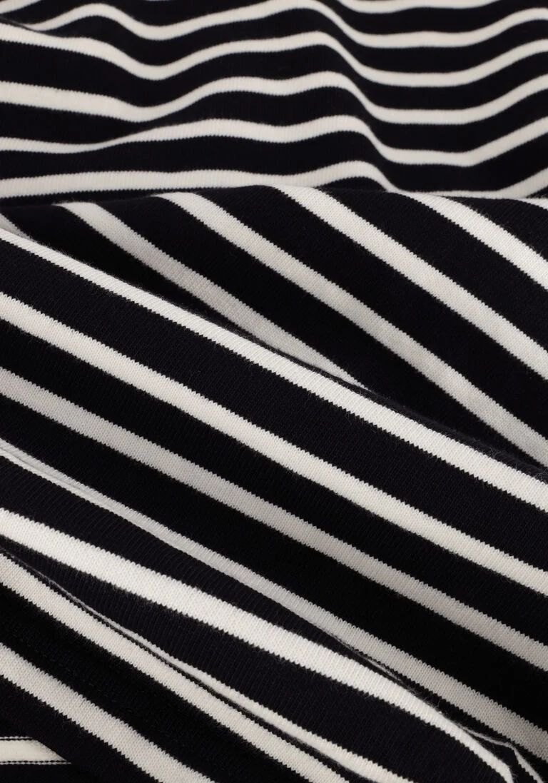 PENN & INK zwarte penn & ink trui sweater stripe