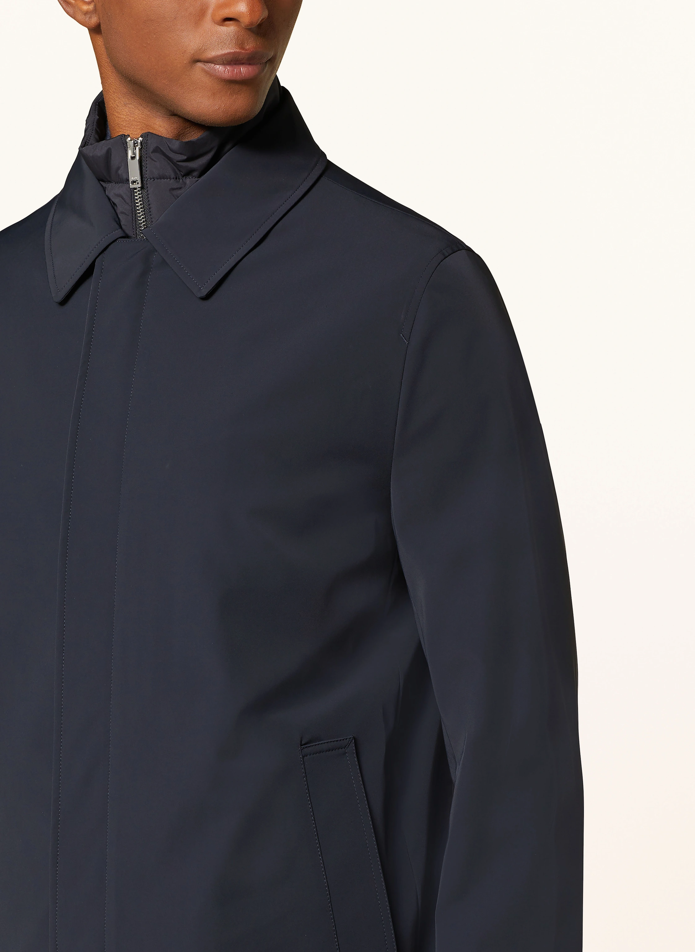 REISS Mantel LOGAN mit herausnehmbarer Blende