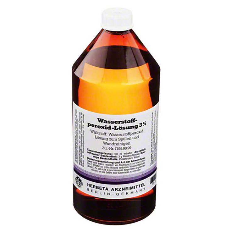 Wasserstoffperoxid Lösung 3%, 1000 ml