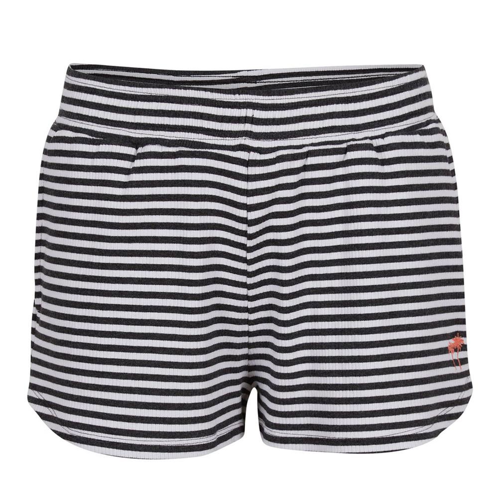 O'Neill Short à Rayures Noir/Blanc Fille O'Neill Rib