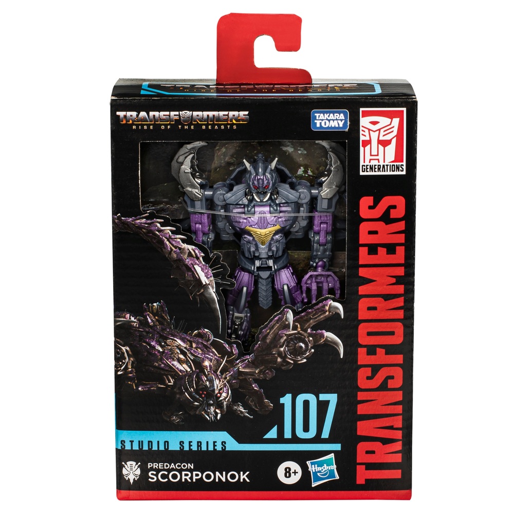 Transformers Studio Series Rise of the Beasts 107 Predacon Scorponok Actionfigur