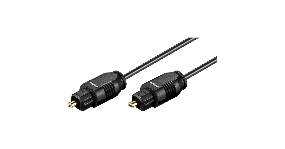 goobayOptische Toslink kabel  (Zwart, 1,5 meter)