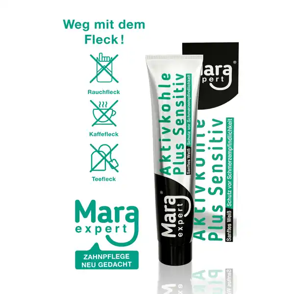 Aktivkohle Plus Sensitiv Zahnpasta
