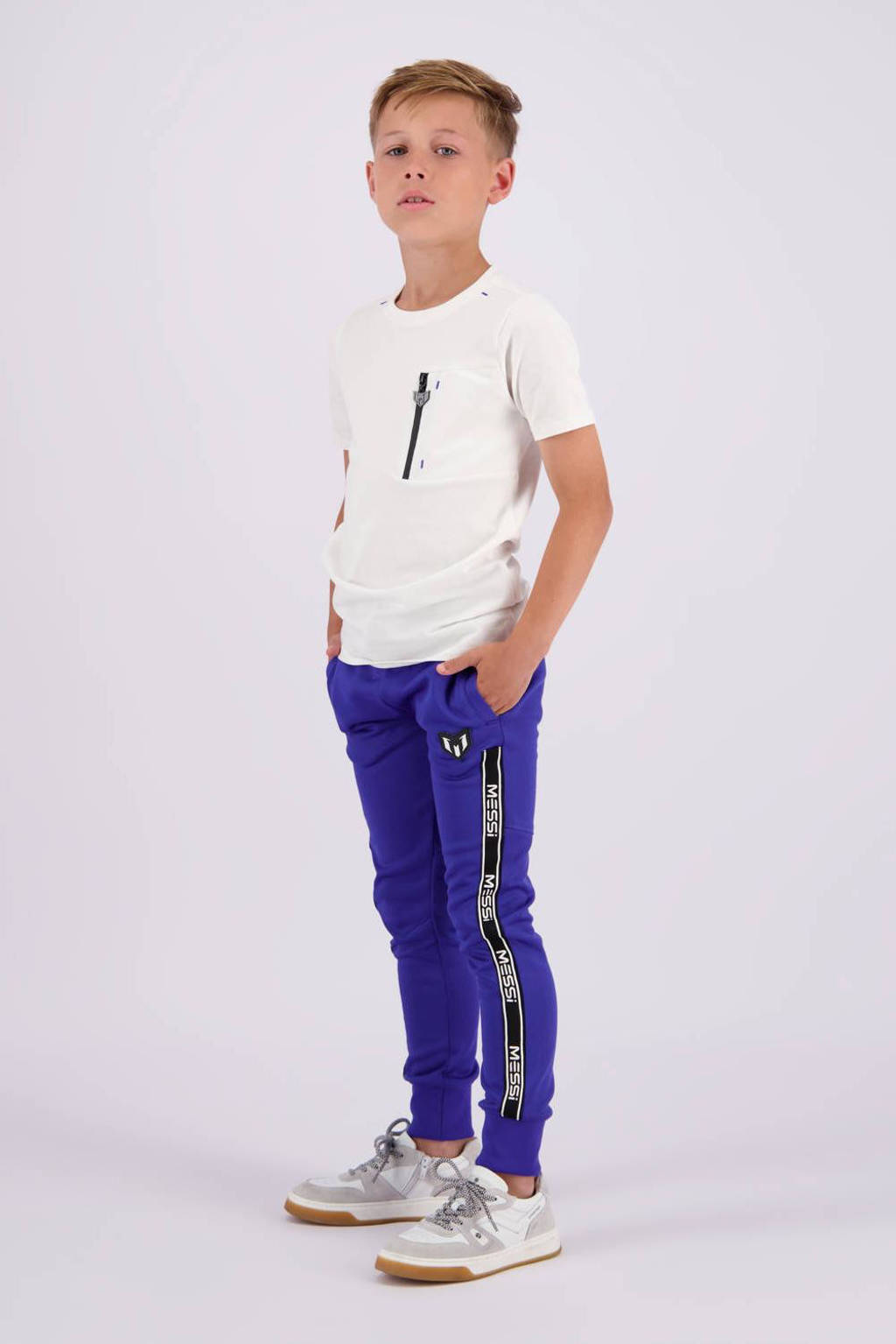 Vingino T-shirt Jusai met printopdruk wit