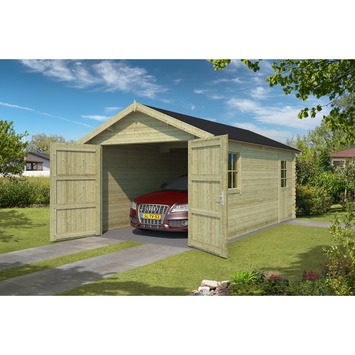 Garage Ohio geïmpregneerd 340x580 cm
