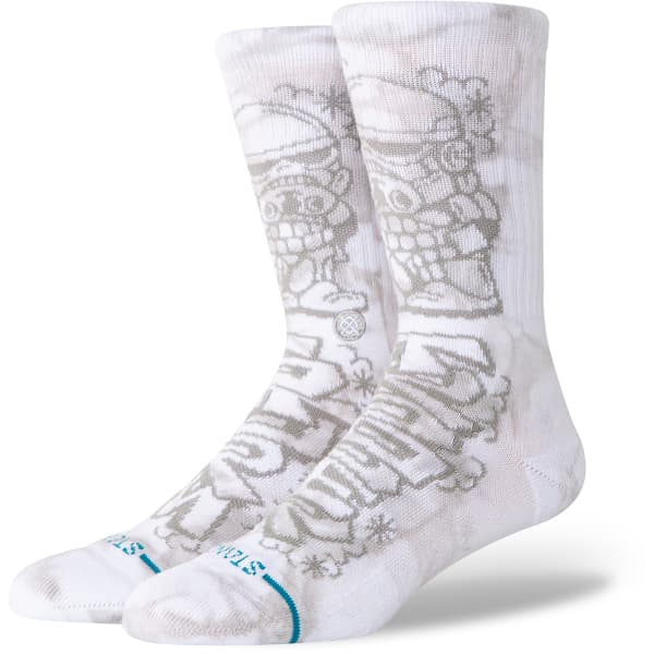 Chaussette STANCE DJ TROOPER CREW WHITE