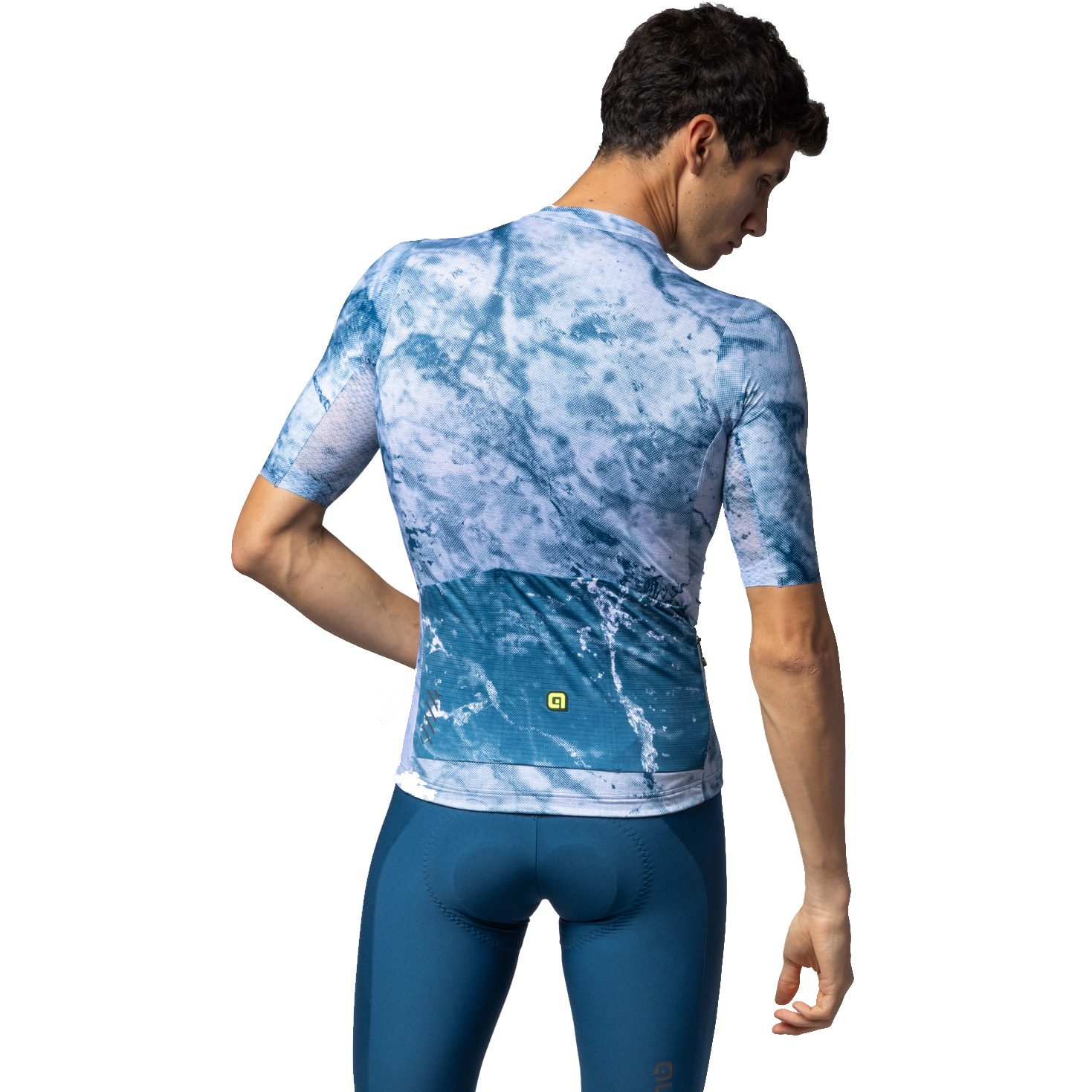 Alé Marble MC Radtrikot Herren lagoon