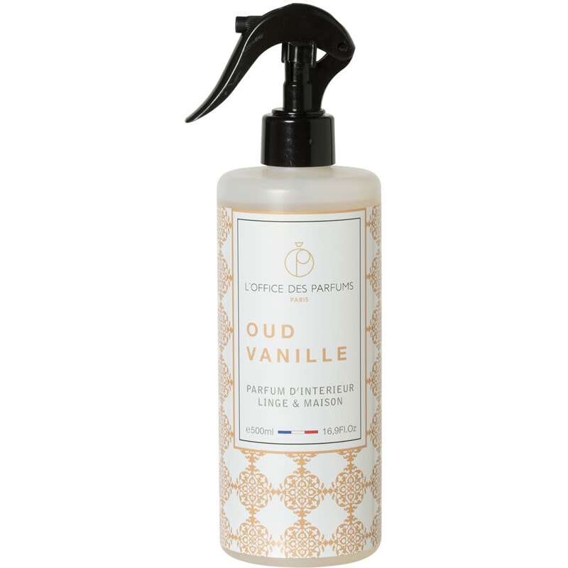 Parfum d'intérieur & de linge - Oud & vanille - 500 ml