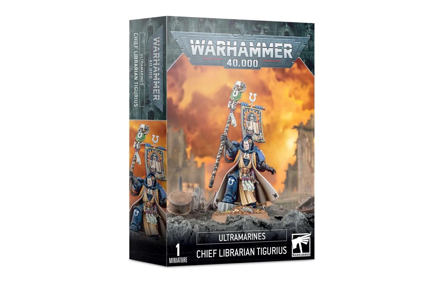 Figur Warhammer Ultramarines Scriptor-Magister TiguriusWarhammer 40.000 Ultramarines Figur Bausatz
