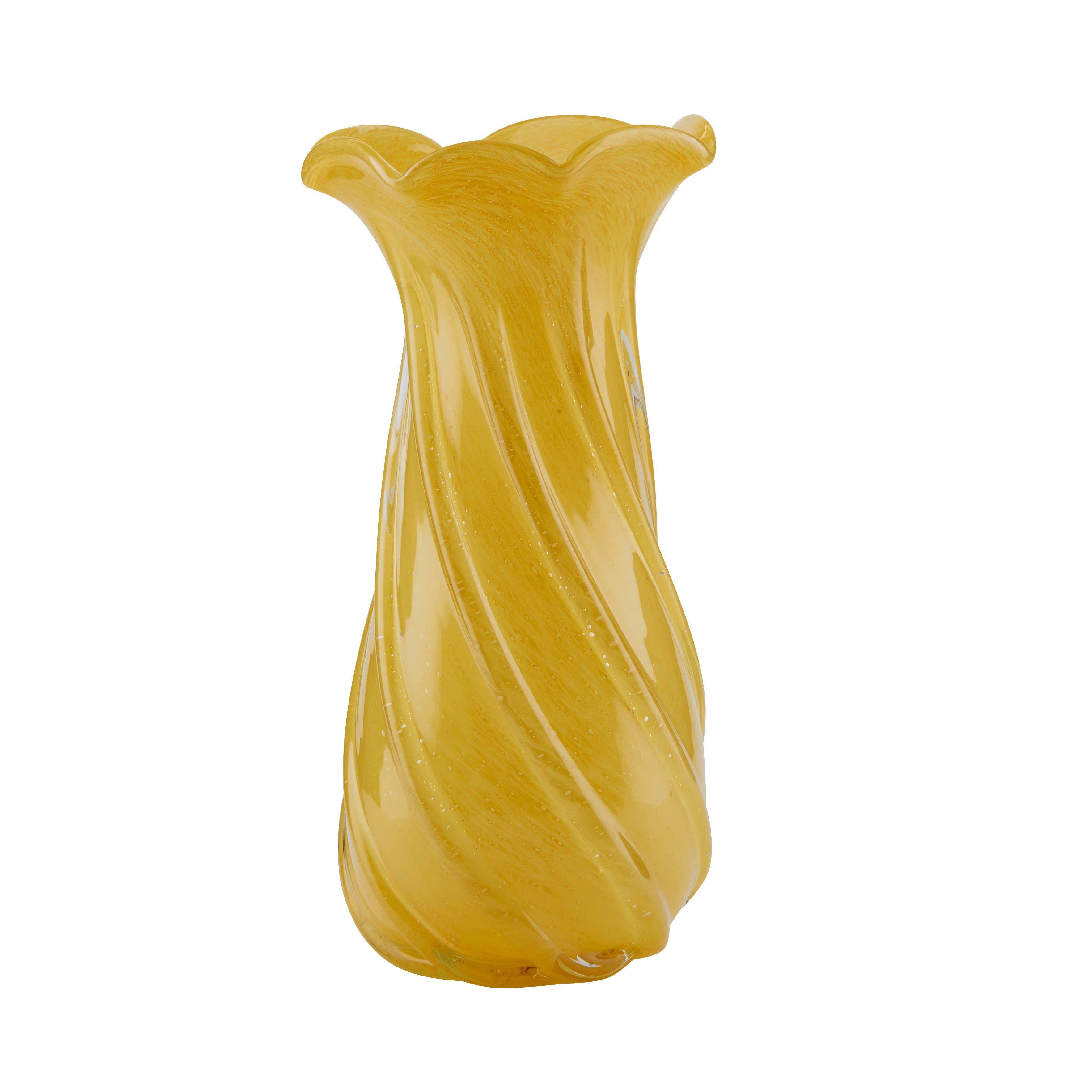 Bahne Interior  Tulip vase, gul - H31 cm.