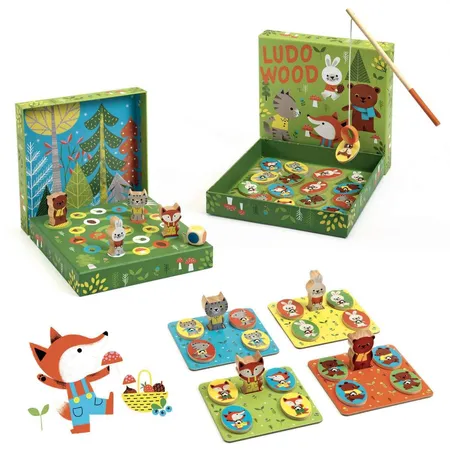 Djeco Lernspiele: Ludo Wood
