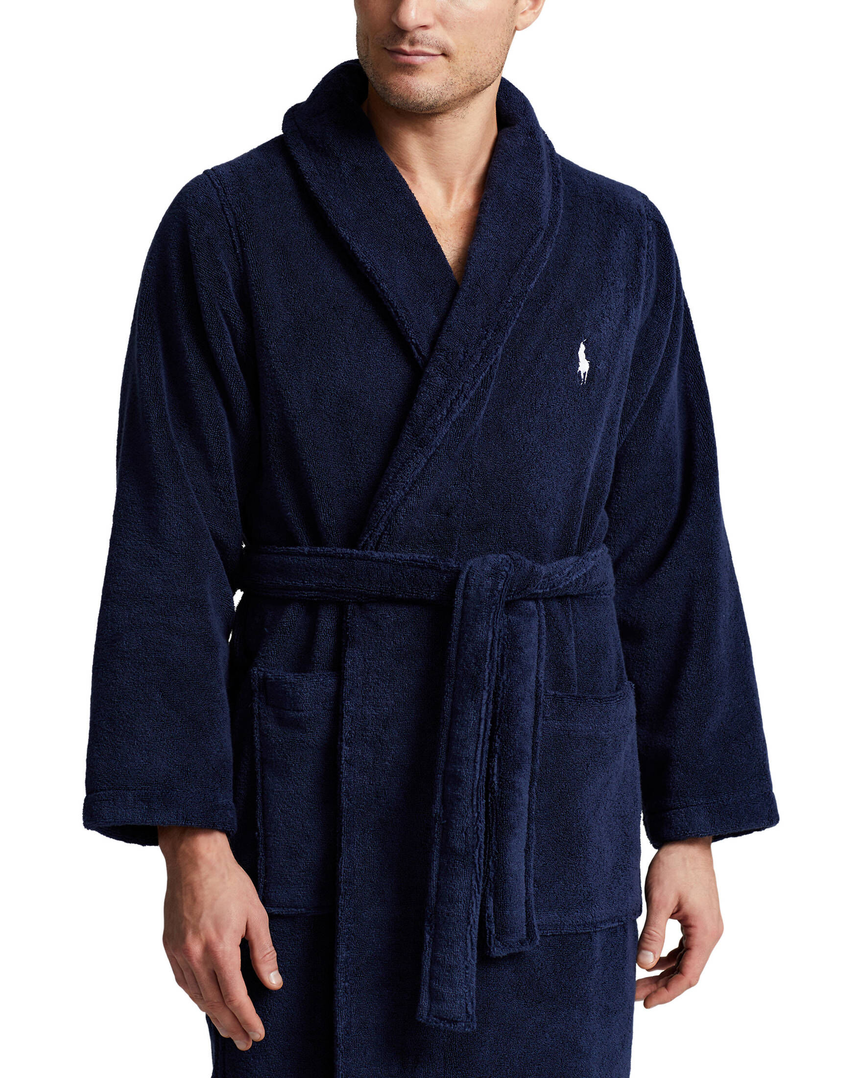Polo Ralph Lauren| Herren Bademantel aus Baumwollfrottee