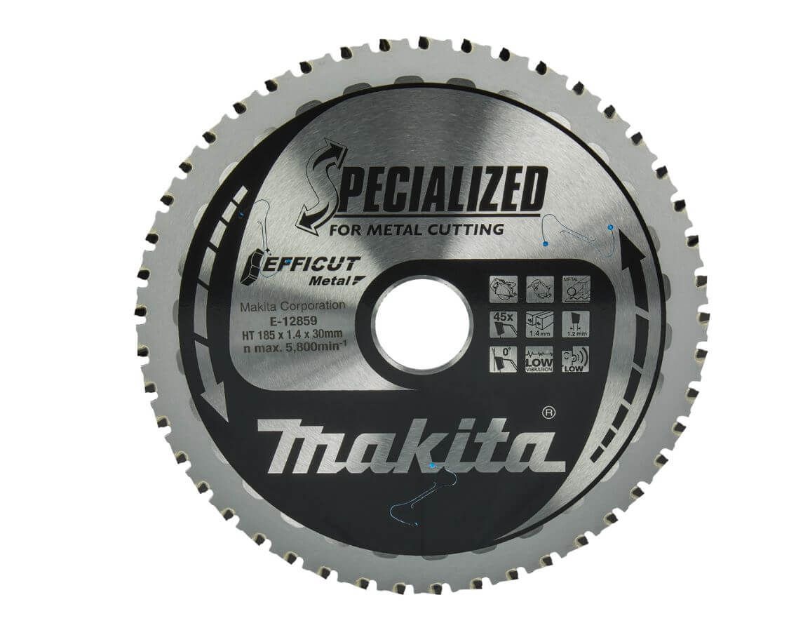 Makita E-12859 Cirkelzaagblad staal - 185x30x1,4 45T