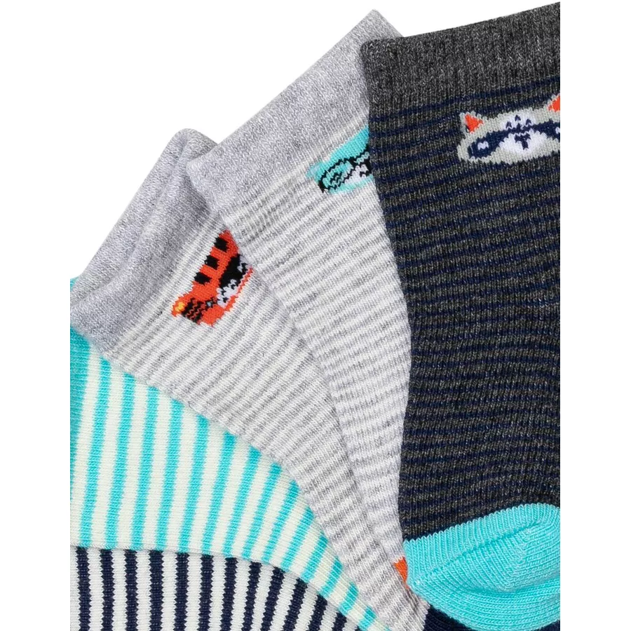 MINOTI 5er-Pack Socken Grau