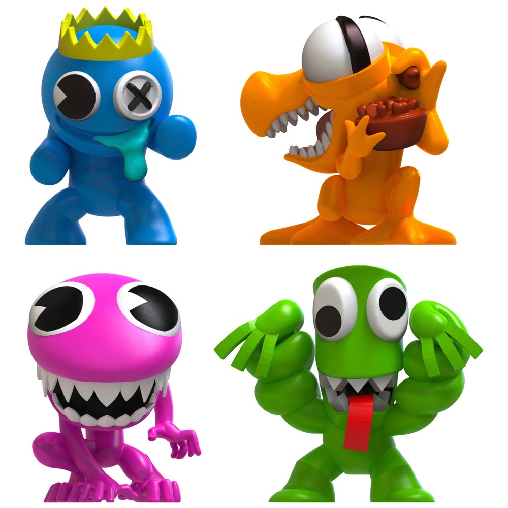 Rainbow Friends Figuren 4er-Pack