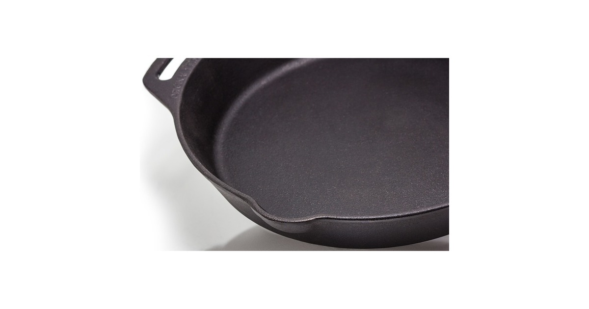 PetromaxFire Skillet fp40 met steel bak-/braadpan  (Zwart, Ø 40 cm, 4.7 liter)