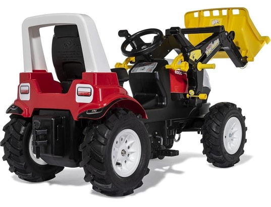 ROLLY TOYS - Véhicule à pédales Rolly tracteur farmtrac steyr 6300 terrus cvt
