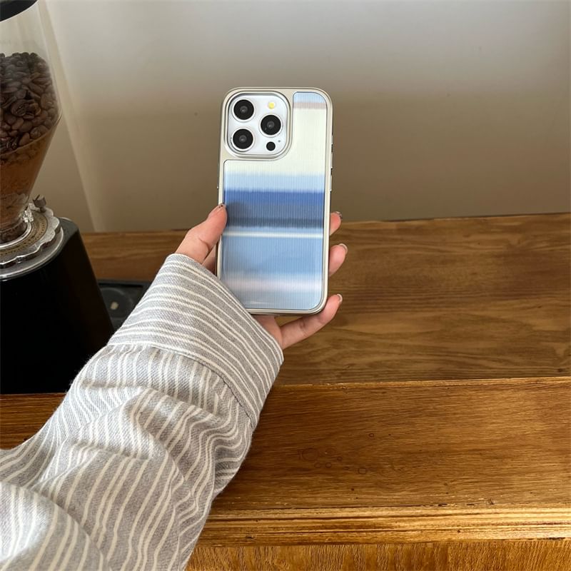 Fonekase - Gradient telefoonhoesje - Apple iPhone 16 Pro Max / 16 Pro / 16 Plus / 16 / 15 Pro Max / 15 Pro / 15 Plus / 15 / 14 Pro Max / 14 Pro / 14 Plus / 14 / SE / 13 Pro Max / 13 Pro / 13