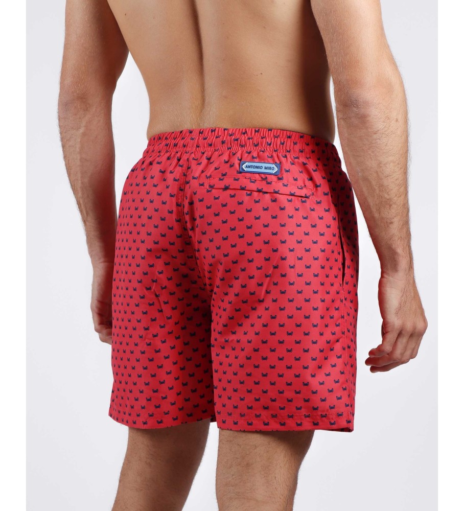 Fato de banho vermelho Antonio Miro Crancs