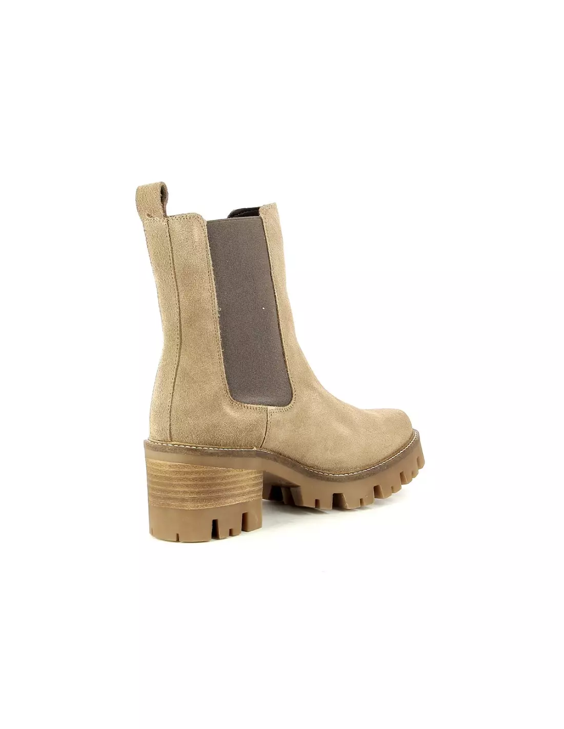 BULL BOXER 677501E6C - Boots & bottines Beigetaupe