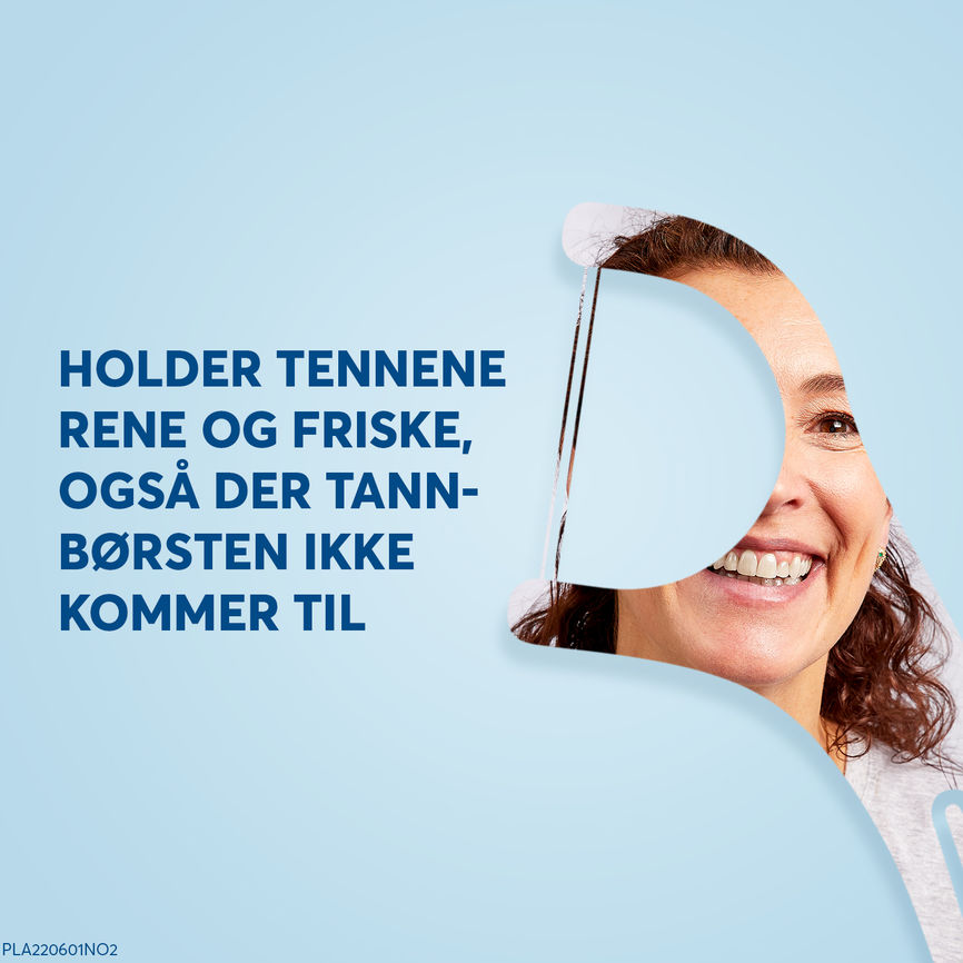 Plackers Twin tanntråd 33 stk
