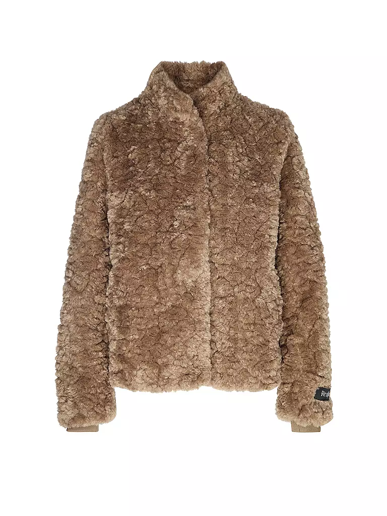 RINO&PELLE Jacke in Felloptik KION camel
