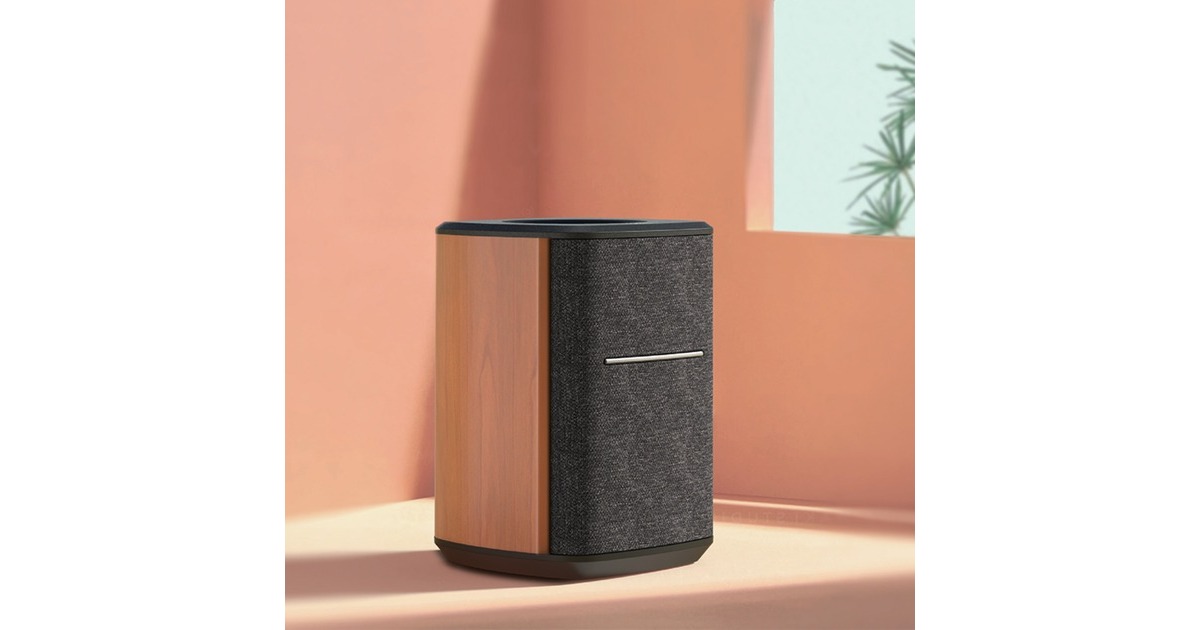 EdifierMS50A Wi-Fi luidspreker  (Houtkleur/zwart, Wi-Fi, Bluetooth)
