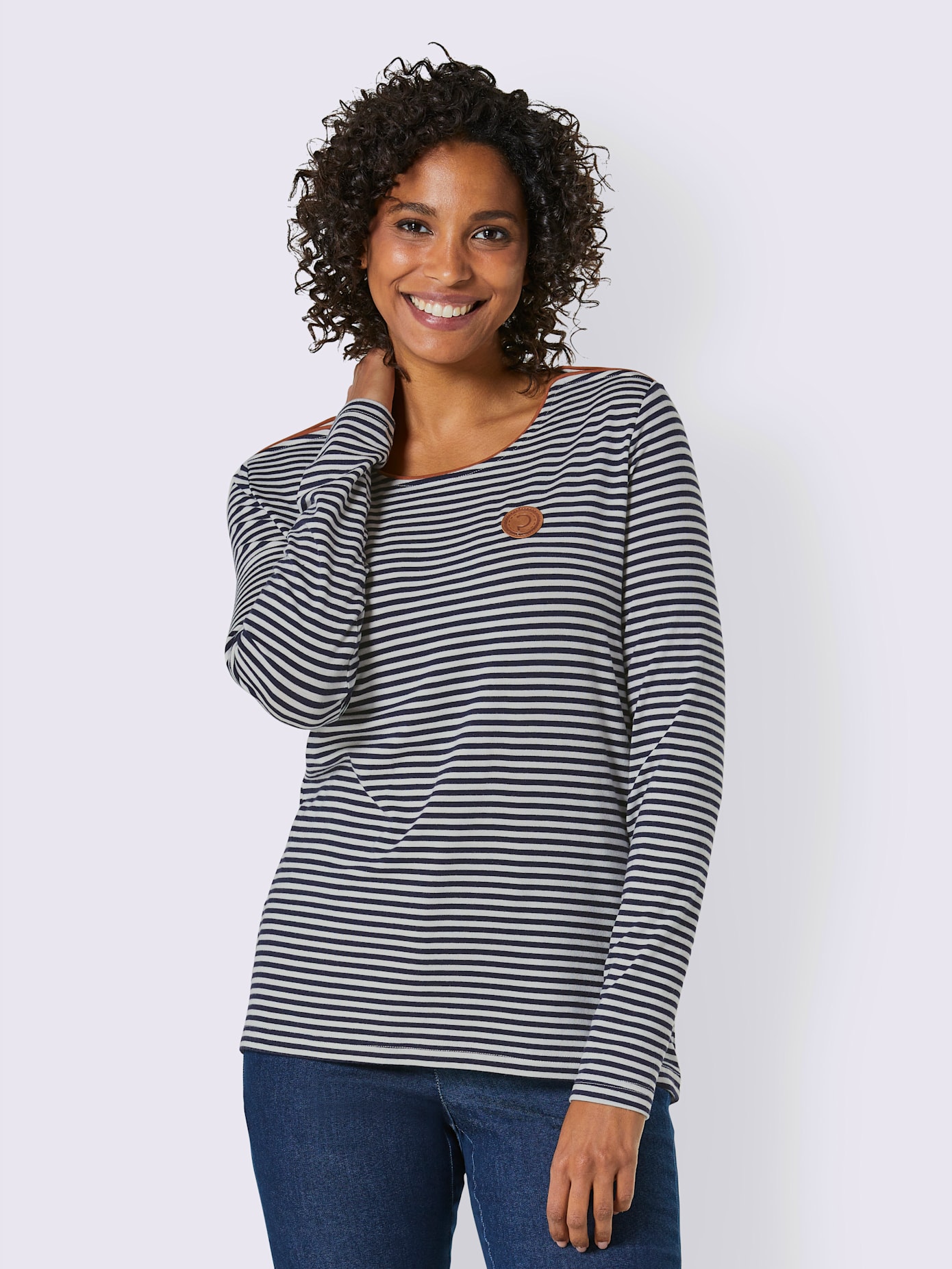 T-shirt en modal 95% modal