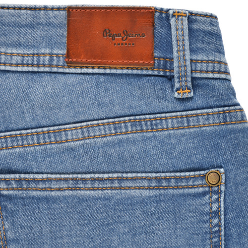 Pepe jeans - PIXLETTE HIGH - Bleu