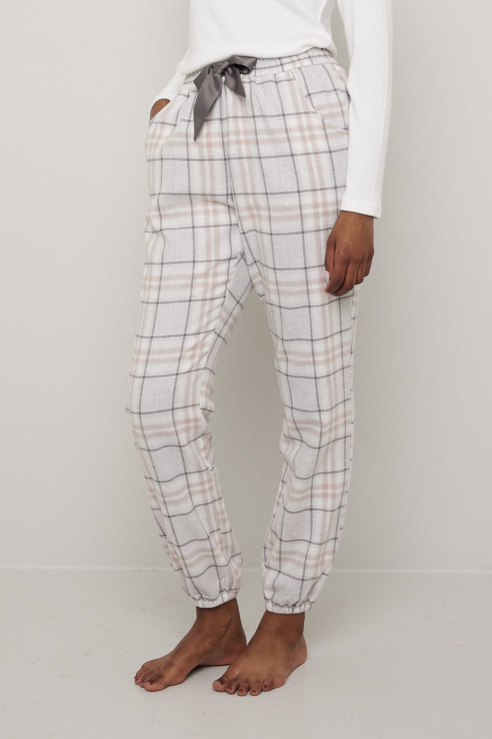 Pyjamasbukse i flanell