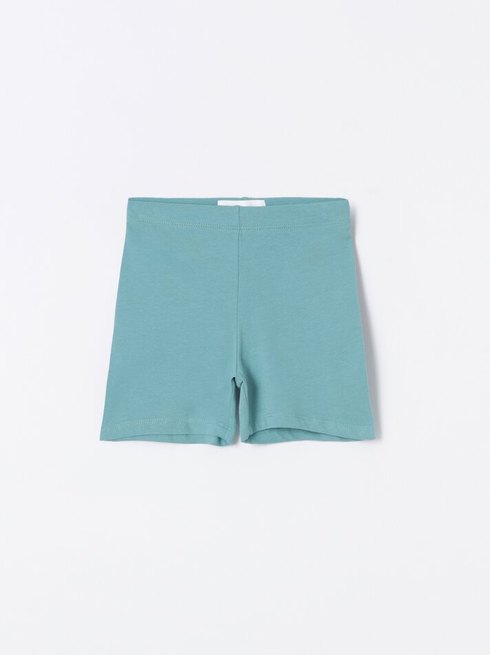 Conjunto de 2 Leggings Curtas - Verde Sala de Operações