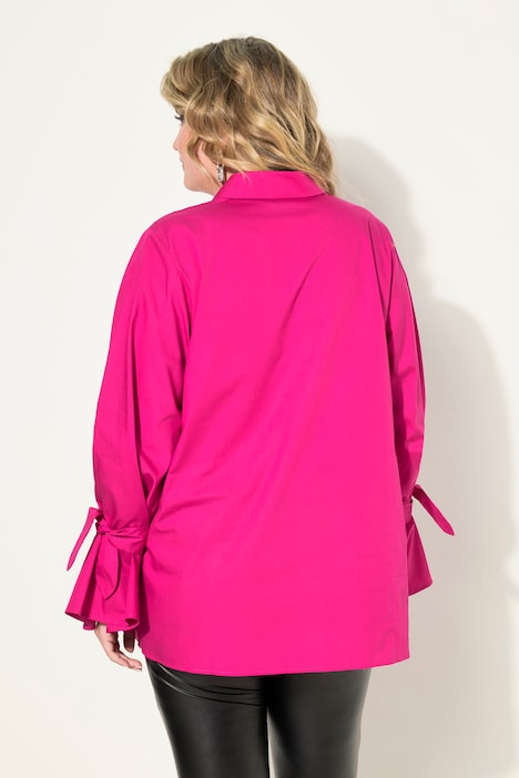 Bluse, A-Line, Ziersteinchen
