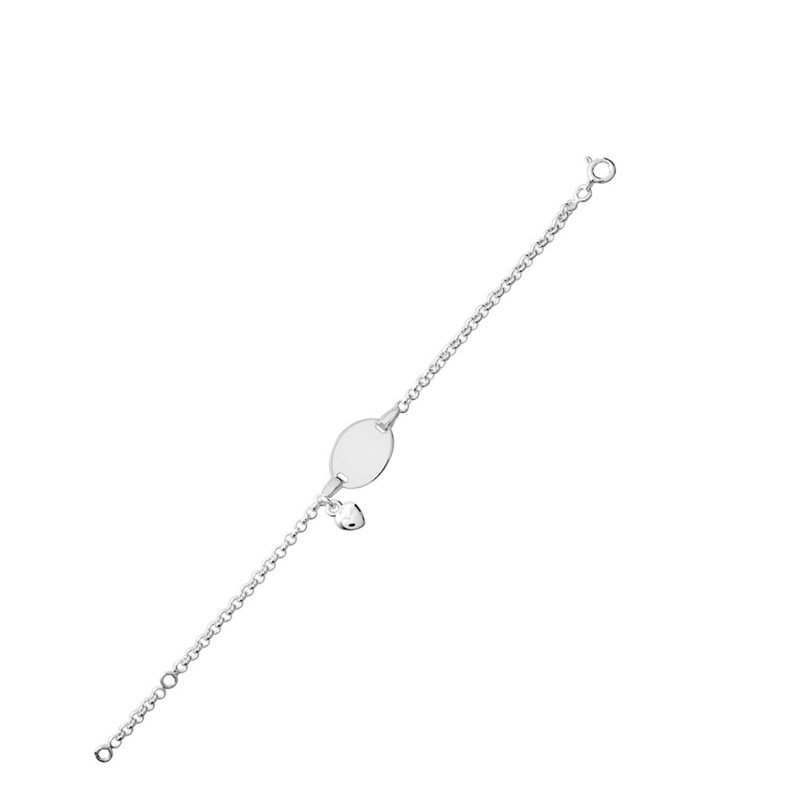 Bracelet enfant - Argent 925 - Longueur : 18 cm