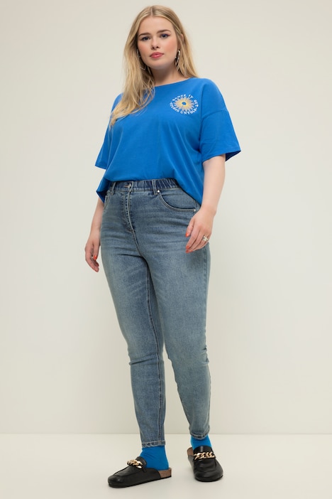 Skinny Jeans, Used-Look, 5-Pocket