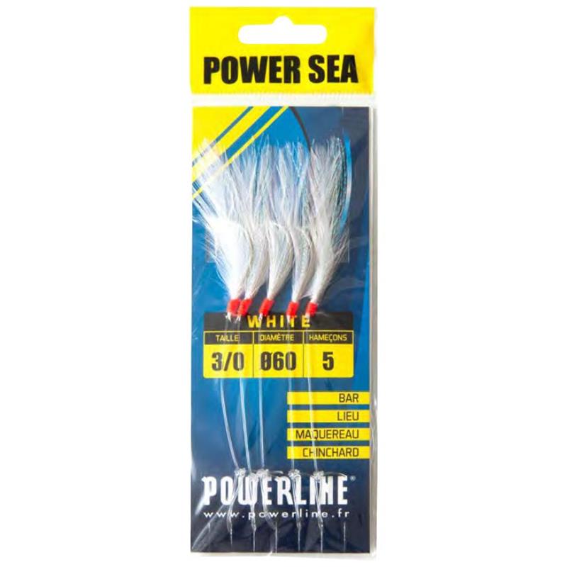 Train De Plumes Powerline Power Sea White