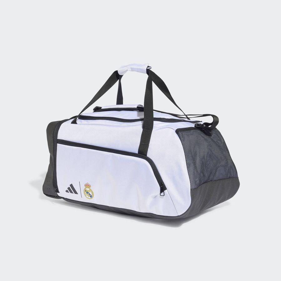 Real Madrid Duffel Sac - Blanc/Noir