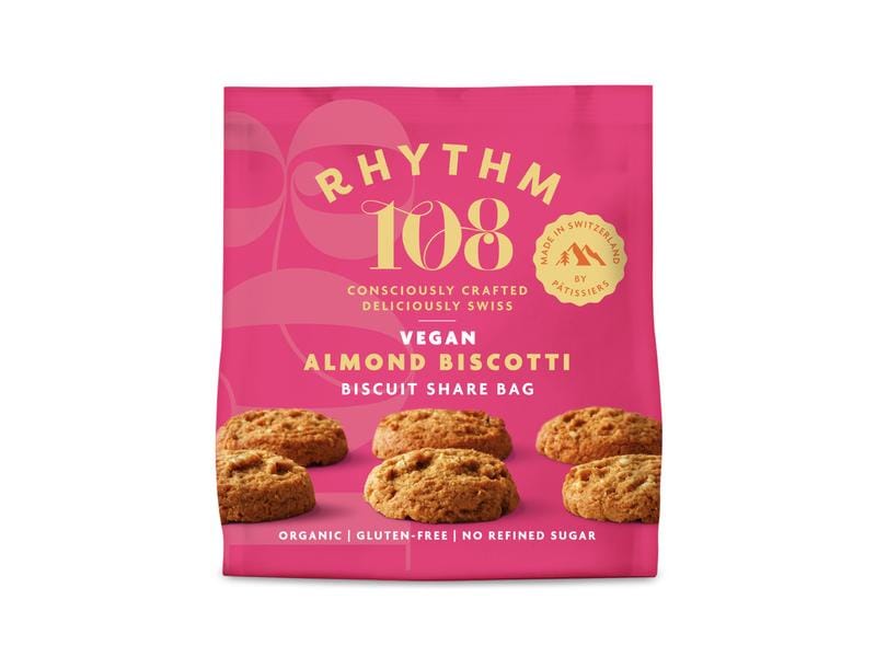 Rhythm 108 Guetzli Bio Almond Biscotti Beutel 135 g Bio Almond Biscotti