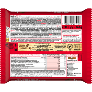 KITKAT Chunky Melkchocolade 4-pack
