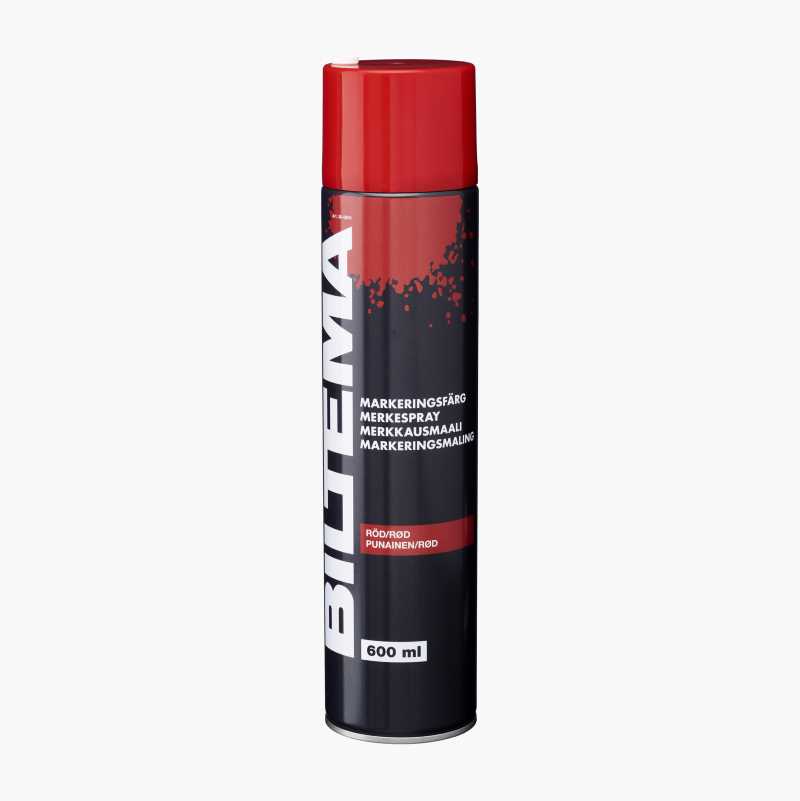 Merkespray, rød, 600 ml