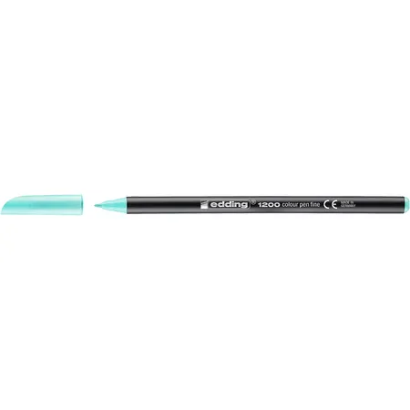 edding 1200 Fasermaler colourpen pastell, 1mm, süße Minze