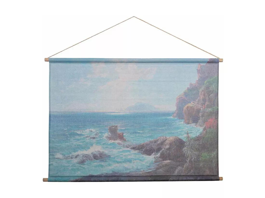 Toile imprimée en parchemin