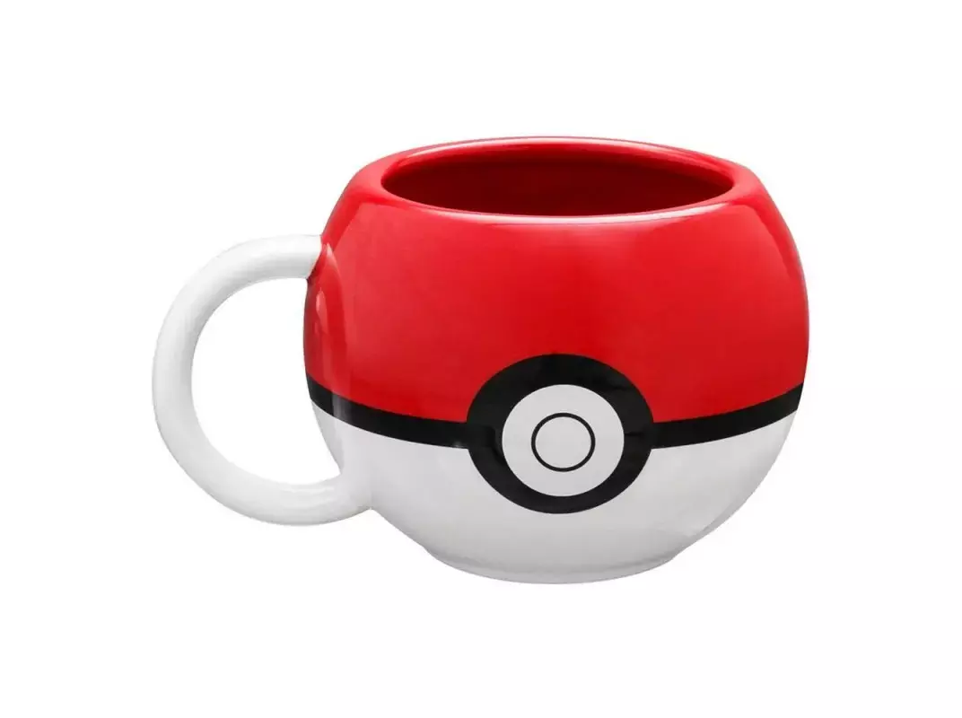 CANECA 3D POKEBALL