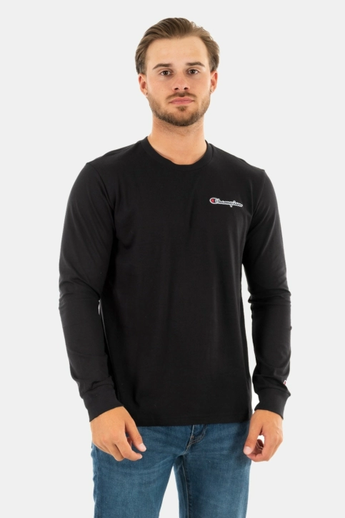 tee shirt manches longues champion 217868 noir