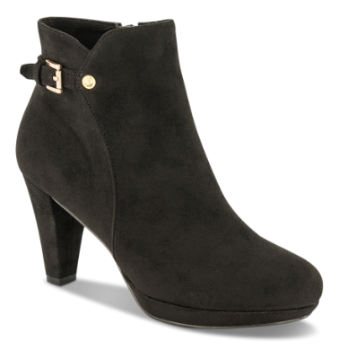 B&CO Kort damestøvle Sort 5253500410