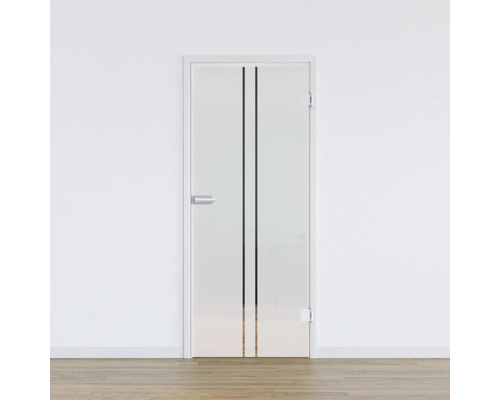 Pertura glazen deur Glera String 709 x 1972 x 8 mm Rechts voor Studio Office fitting