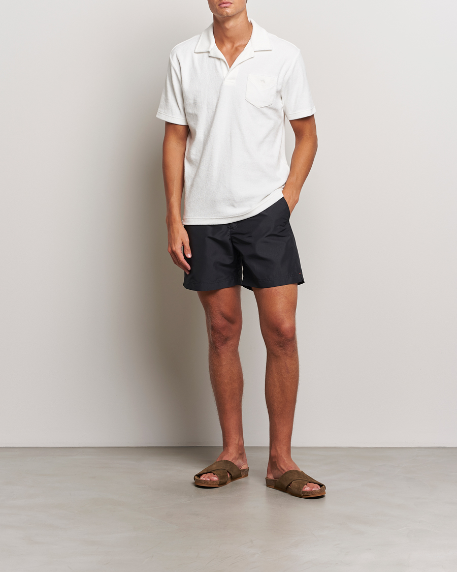 Orlebar Brown Bulldog Drawcord Swimshorts Black