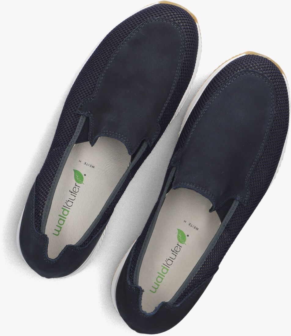 blauwe waldlaufer loafers agnes
